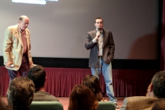 Ioannis during the Q&A after the showing