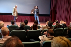 Ioannis during the Q&A after the showing