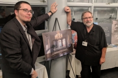Another Photo-Op where you can actually read the Film Title!